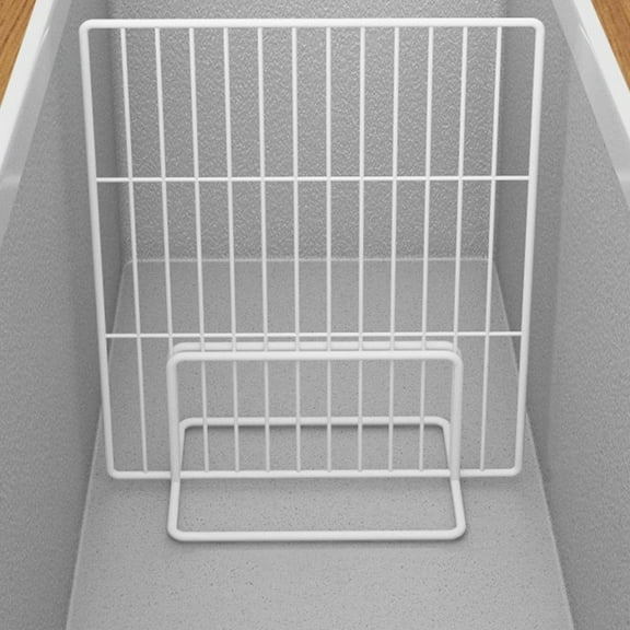 AURARMLET 2Pcs Freezer Partition Iron Divider for Stabilizing Freezer Space