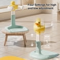 thumbnail image 4 of Tereitr Portable Toddler Bath Stand, Height Width Adjustable Baby Shower Rack Anti-Slip Base Baby Bath Rack, Yellow, 4 of 9