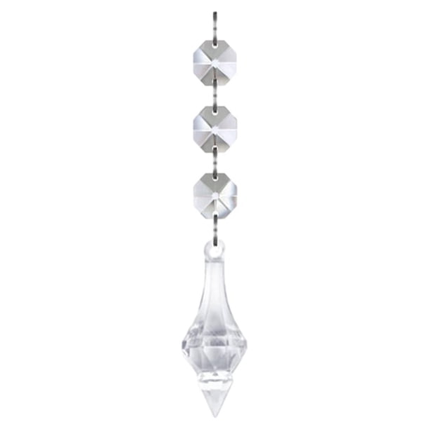 Toystoory 30 pack/lote cristales colgantes adornos de Navidad decoración de fiesta colgante para boda luz Año Nuevo gran propina 30 Uds.