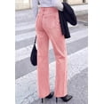 thumbnail image 4 of PRETTYGARDEN Womens Jeans Straight Leg Stretchy High Waist | Classic Rigid Structured Tummy Control Pants with Practical Pockets, Ideal for Business Office, Daily Casual, Back to School, 4 of 9