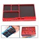 thumbnail image 1 of Caja de almacenamiento Organizador de hardware Bandeja magnética para tornillos Bandeja magnética para pernos Rojo yotijar tazón de plato de hardware, 1 of 7