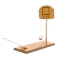 thumbnail image 3 of Wood Desktop Basketball Toy Mini Fun Basketball Game Toy for Kid Child Baby, 3 of 5