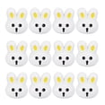 thumbnail image 2 of KAKOWELY 12pcs Sewing Resin Buttons Easter Themed Buttons Small Rabbit Buttons Resin Diy Buttons for Crafts,0.67"X0.59"X0.39", 2 of 5
