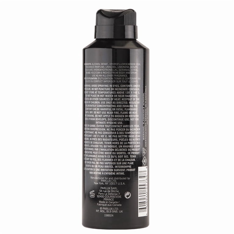 Kenneth Cole Black Body Spray for Men, 6 oz photo 3