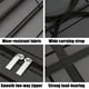 thumbnail image 5 of Bolsas para mudanzas | Organizador de equipaje extragrande para viajes | Tejido grueso e impermeable | Bolsa de almacenamiento de gran capacidad de 100x50 cm con compartimentos, 5 of 8