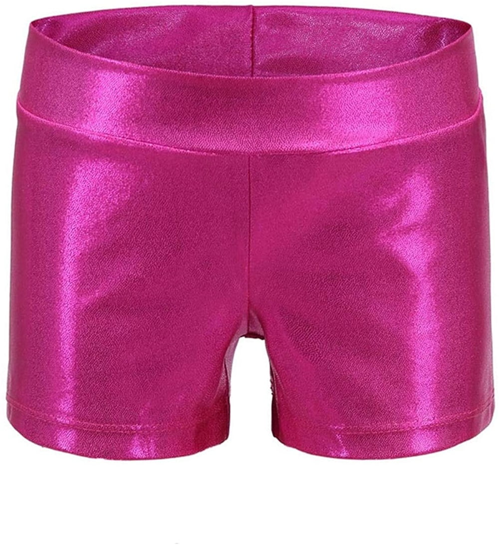 SHORTS  RED LYCRA   5-6  YEARS GYMNASTIC DANCE 