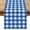 Blue, variant on Light Purple Gingham Table Runner Purple Checkered Plaid Birthday Party Decorations Wedding Baby Shower BBQ Picnic Home Kitchen Table Decor (Purple, 13.8" x 71")