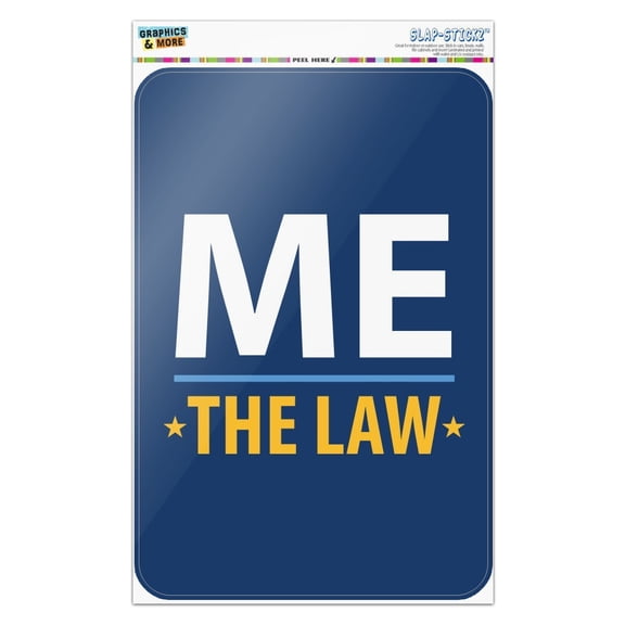 Me Above the Law Home Business Office Sign