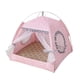 thumbnail image 1 of Cama de verano para gatos, tienda de campaña para gatos, casa para gatos, cueva, cama cómoda para gatos, cueva para gatos, casa para gatos, cama para gatos, mascota, 38 x 38 x 36 cm, estilo 2, 1 of 6