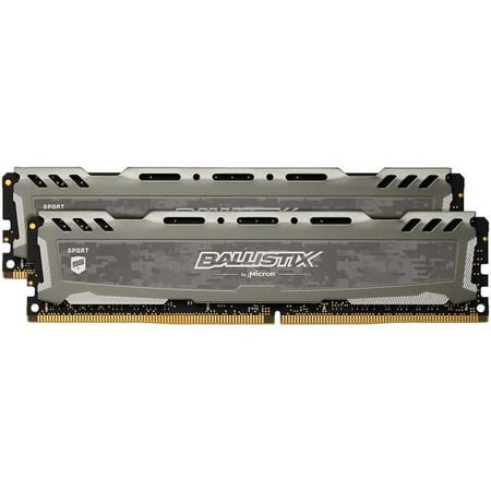 Ballistix Sport LT 16GB (2 x 8GB) DDR4 2400 (PC4 19200) Memory Model BLS2K8G4D240FSB