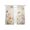 SkyBlue LightGreen Beige, variant on Wildflowers Sheer Curtains 63 Inch Length 2 Panels Set Window Treatments, Spring Vintage Tulip Butterfly Floral Leaf Rod Pocket Semi Curtains for Living Room/Bedroom/Kitchen Décor, 104"W x 63"L