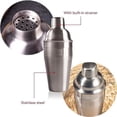 thumbnail image 5 of Vacu Vin 78423606-USA Cocktail Shaker - Shaken Cocktails with Ease using the Premium Cocktail Shaker Stainless Steel, 5 of 6