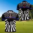 thumbnail image 3 of Aplkyhs Matching Couple Golf Shirts American Flag Eagle Black Mens Hawaiian Shirt Golf Accessories for Men Mens Shirts Casual Soft and Comfortable for Golf Tennis Hiking, 3 of 6