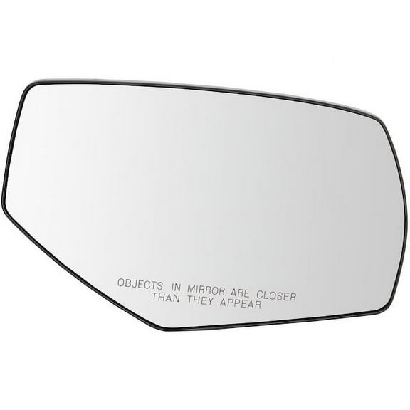 Right Door Mirror Glass - Compatible with 2014 - 2018 Chevy Silverado 1500 2015 2016 2017