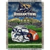 LHM NCAA Brigham Young Cougars Acrylic Tapestry Throw, 48 x 60 in.