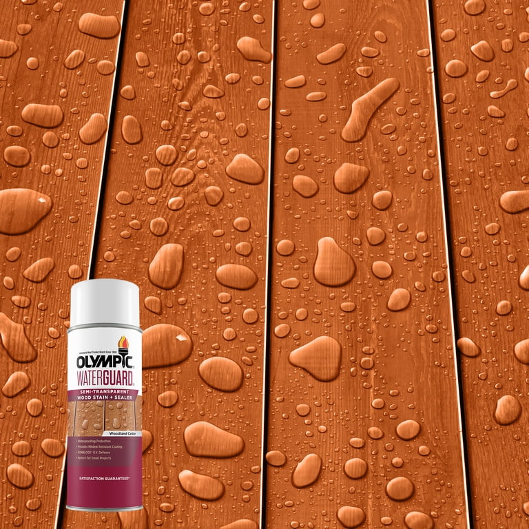 Olympic Waterguard Woodland Cedar Semi-Transparent Spray Stain photo 1