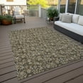 thumbnail image 6 of Addison Rugs Chantille Indoor/Outdoor Transitional Floral Brown Washable Rectangle Rug, 10' x 14', 6 of 6