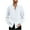 White, variant on Horkkom Long Sleeve Shirts for Men Solid Color Button Down Shirts Casual Loose Work Dress Shirts with Pocket 4XL, Gifts for Men