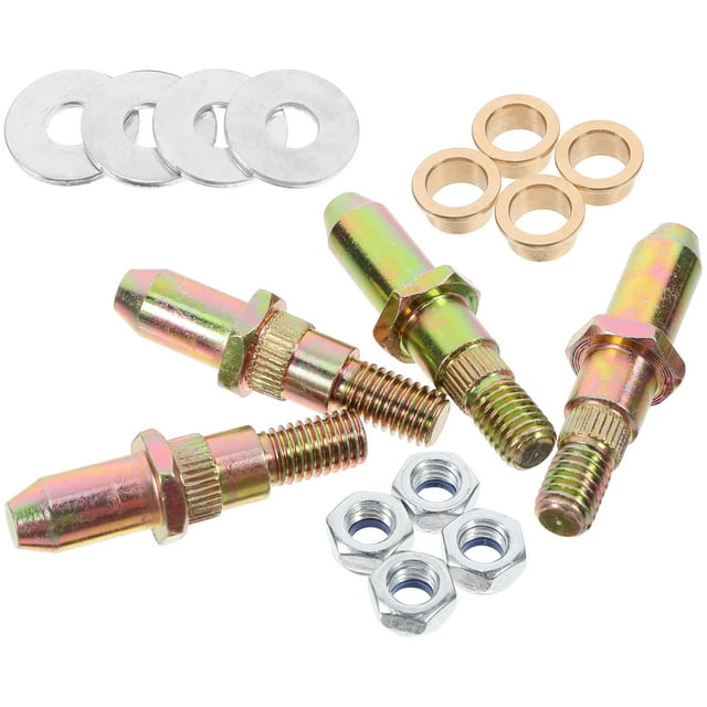 CHICHUMID 1Jgo Conjunto Para Bisagras De Puerta De Auto Con Pasadores Rodantes Y Bujes