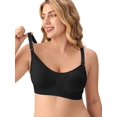 thumbnail image 5 of HBlife 5 Pack Nursing Bras for Breastfeeding Womens Maternity Bras Seamless Wireless Sleeping Bra with Bra Extenders, 5 of 6