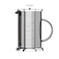 thumbnail image 1 of Advancent Cafetera de prensa francesa Hervidor de agua Máquina Ware Espuma Soporte de filtro de vidrio aislado Filtro doméstico Presente Juegos de servir café y té Plata, 1 of 6