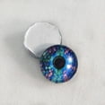 thumbnail image 5 of Pink and Blue Gecko Glass Eyes, 5 of 7