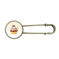thumbnail image 1 of Biscuits Cherry Chocolate Ice Retro Metal Brooch Pin Clip Jewelry, 1 of 3
