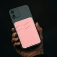 thumbnail image 4 of BESTYASH Sticky Wallet for Phone Case with Wireless Charging Compatibility Pink 1 Set, 4 of 6