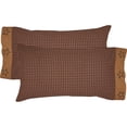 thumbnail image 4 of VHC Brands Patriotic Patch Rect Bedroom Decor, King Pillow Case Set of 2, Red, 21x40, 4 of 4
