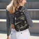 thumbnail image 5 of Easygdp Monochrome Mushroom Artwork Mochila de Lona Resistente para Laptop, Compatible con Laptops de 15 a 17 pulgadas, Ideal para Escuela, Trabajo y Viajes-Small, 5 of 5
