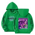thumbnail image 1 of Demon Pop Hunters Movie Hoodie, HUNTR/X Rumi,Mire Zoeyy Kids Long Sleeve Hoodie,HUNTR/X Print,Girls' Fashion Casual Long Sleeve Printed Crew Neck Hoodie Top, 1 of 4