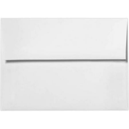 A6 Invitation Envelopes (4 3/4 x 6 1/2) - 24lb. Bright White (250 Qty.)
