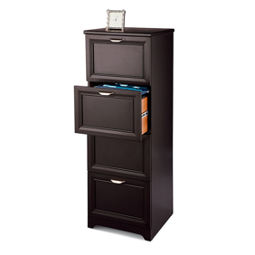 Realspace Dawson 4 Drawer Vertical File Cabinet 54 H X 15 1 2 W X