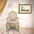 thumbnail image 3 of Gesina ter Borch 24x17 Gold Ornate Framed and Double Matted Museum Art Print Titled - Pastoral Show on a River (1655), 3 of 4
