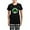 With Checker Pant, variant on CafePress - Shamrock Women's Dark Pajamas - Women's Short Sleeve Print T-Shirt and Pants Dark Cotton Pajama Set
