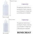 thumbnail image 2 of Multi Purpose DIY Precision Tip Applicator Bottles Set - 8 1 Ounce/1.7 Ounce Bottles 18 Tips 8 Caps - DIY Quilling Glue Applicator Oiler Bottle DIY, 2 of 7
