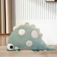 thumbnail image 3 of Juguete de peluche de dibujos animados para decoración del hogar, regalos de cumpleaños, muñeco de peluche kawaii, cojín Verde, 3 of 9