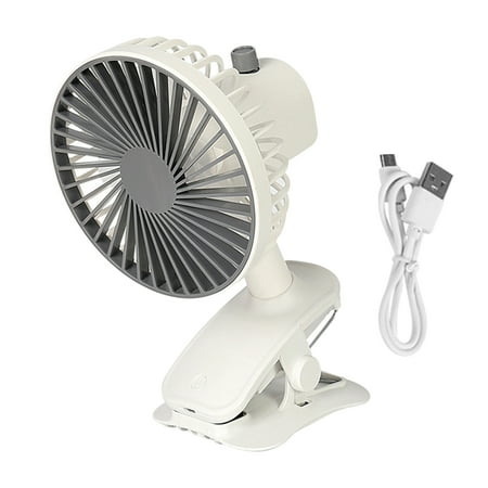 

Indoor Outdoor USB Rechargable Bedroom Clip On Mini Portable Desk Fan Cooling