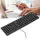 thumbnail image 1 of Teclado Con Cable, Material ABS TECLADO DE ENCRESIÓN GRANDE CON CABLEAS 104 TECLAS INTERFAZ USB Para Computadora de Escritorio para anciano para laptop, 1 of 7