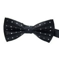 thumbnail image 1 of VONKY Cravate Formelle à Motif Coloré pour Hommes Adulte Homme Affaires Réunion Mariage Fil Polyester Nœud Papillon, 1 of 8