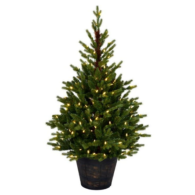Vickerman S202441LED 4 Pi x 28 Po Pin Rose Dura-Lit 200 Arbre Blanc Chaud