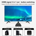 thumbnail image 4 of 4K 2K 3D Compatible Con Interruptor 30Hz KVM Splitter Hub Cable para PS3 DVD TV, 4 of 6