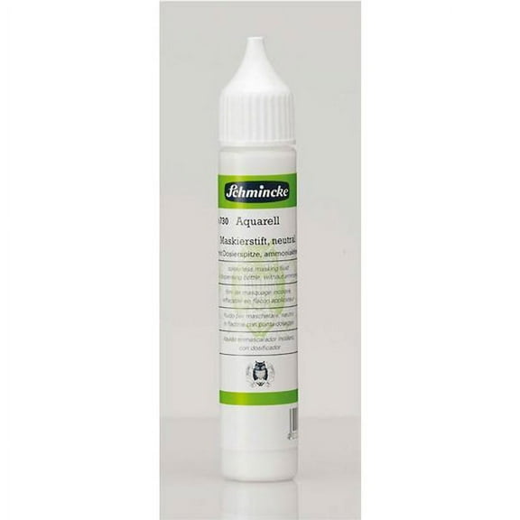Schmincke Aqua Masking Fluid - Colorless, 25 ml Bottle