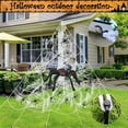 thumbnail image 6 of Giant Yard Halloween Decorations Outdoor Spider Web, 6 of 8