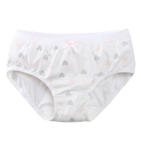 JingChang Little Girls  Soft Cotton Underwear Kids Cool Breathable Comfort Panty Briefs Toddler Undies