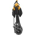 thumbnail image 3 of Creative Outdoor Durable All-Terrain Collapsible Folding Wagon Cart 150lb Capacity, Black and Yellow, 3 of 13