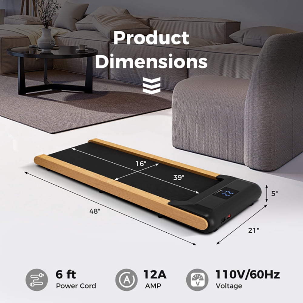 Barara King Treadmill, Electric Treadmill, Walking Jogging Machine,3-in-1 Walking Pad with Remote and Smart APP Control for Home Office