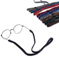 thumbnail image 3 of 5 Pcs Sport Anti-Dérapant Lunettes de Soleil Titulaire Sangle Lunettes Chaîne Fin Réglable Lunettes Corde Lunettes Cordon (Rouge Bleu Noir Marron Taches), 3 of 7