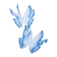 thumbnail image 1 of 2 piezas decoraciones artificiales de mariposa suministros de mariposa artificial para fiestas creativas decorativas para la casa de la casa de la boda azul, 1 of 8