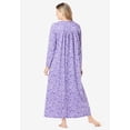 thumbnail image 2 of Dreams & Co. Plus Size Floral Knit Gown, 2 of 6